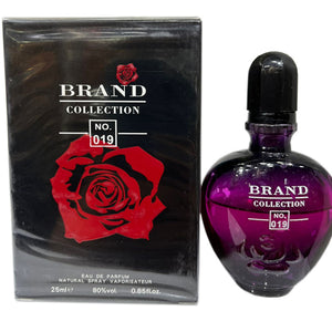 Miniatura Black XS Perfume Feminino Brand Collection 25ml