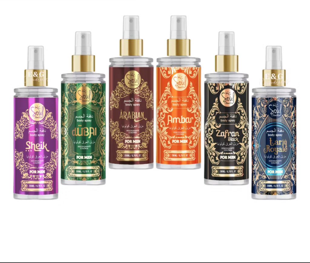 BODY SPLASH ARABE SOUL Cosmeticos