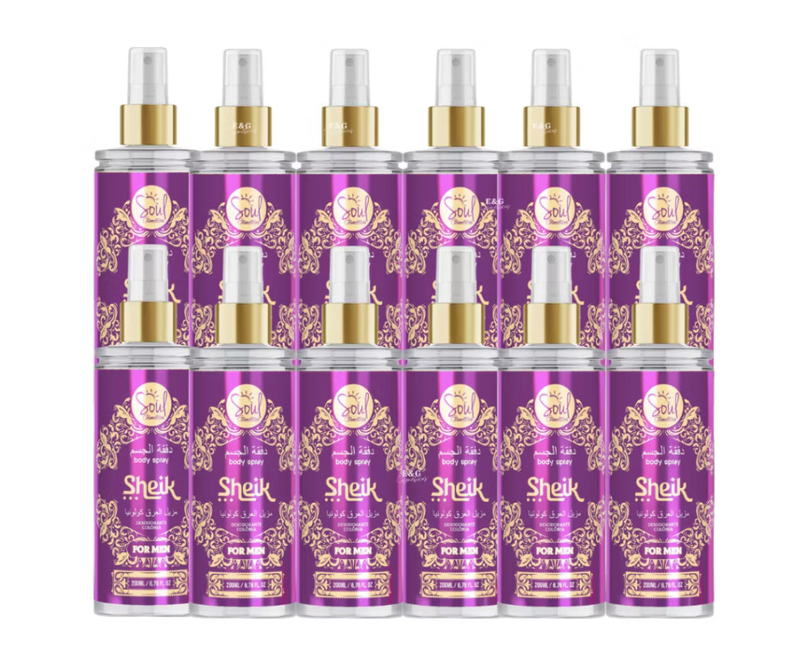 BODY SPLASH ARABE SOUL Cosmeticos