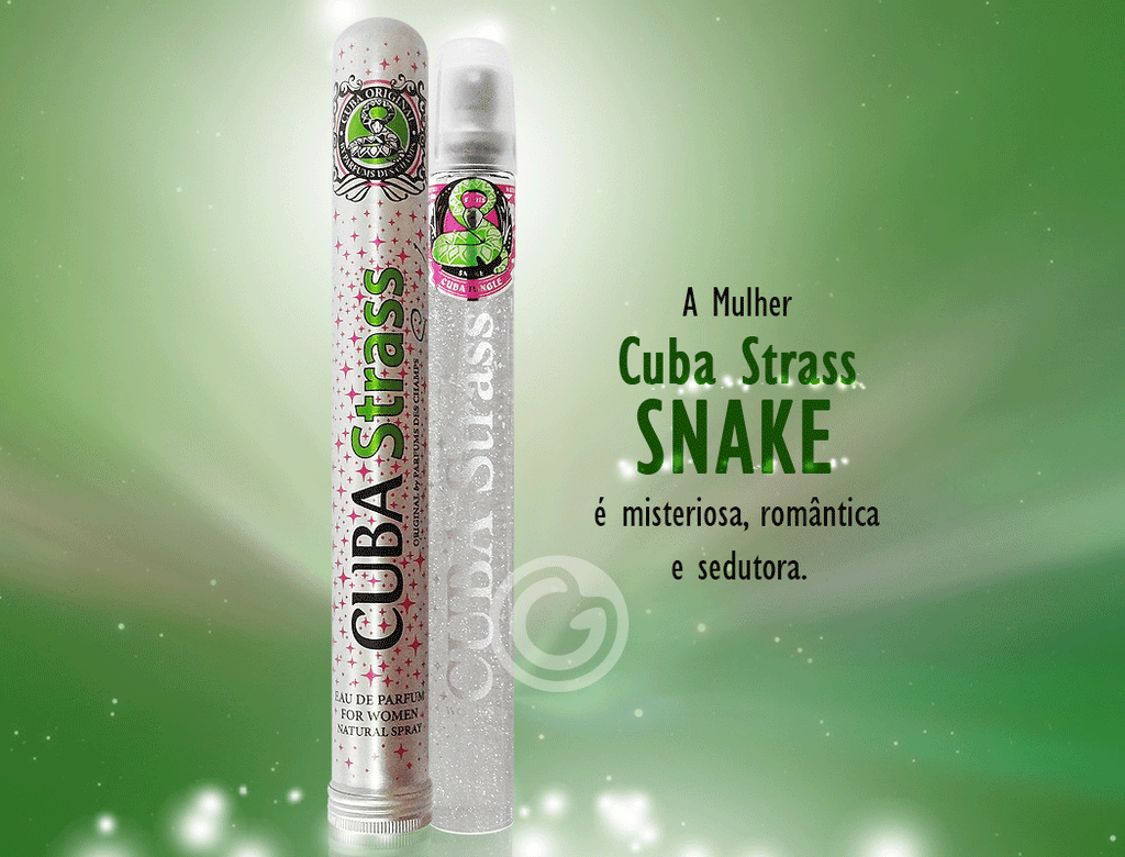 Strass Snake Perfume Feminino by Cuba