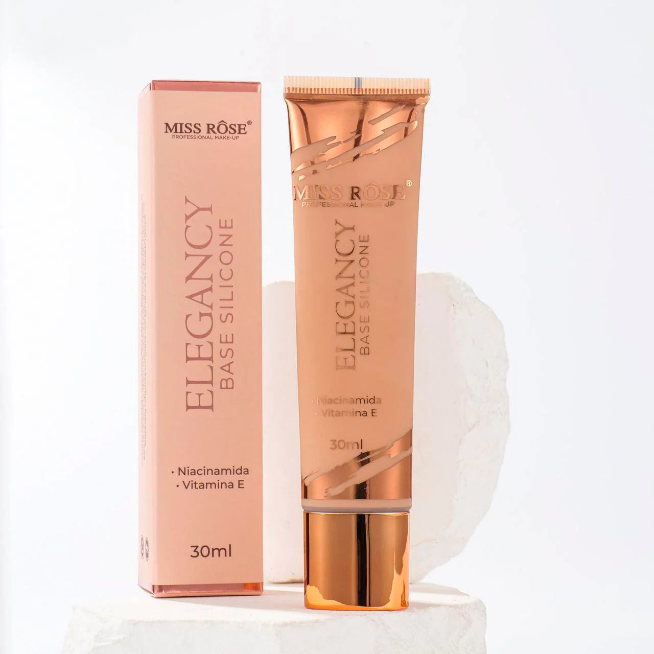 Base Siliconada Elegancy - Miss Rose