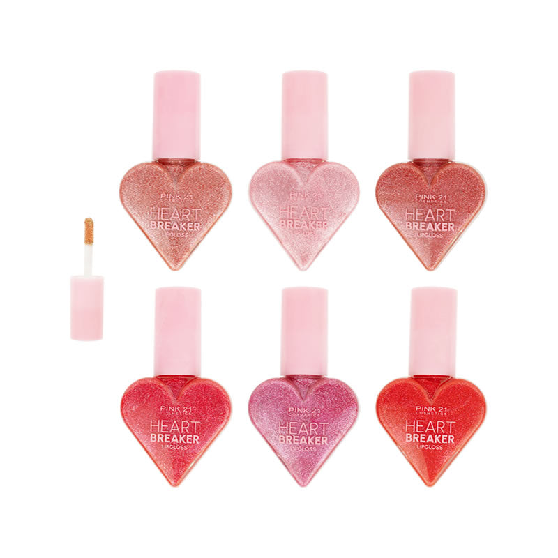 Lip Gloss Heart Breaker - Pink 21