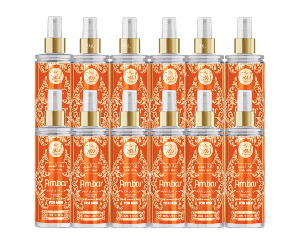 BODY SPLASH ARABE SOUL Cosmeticos