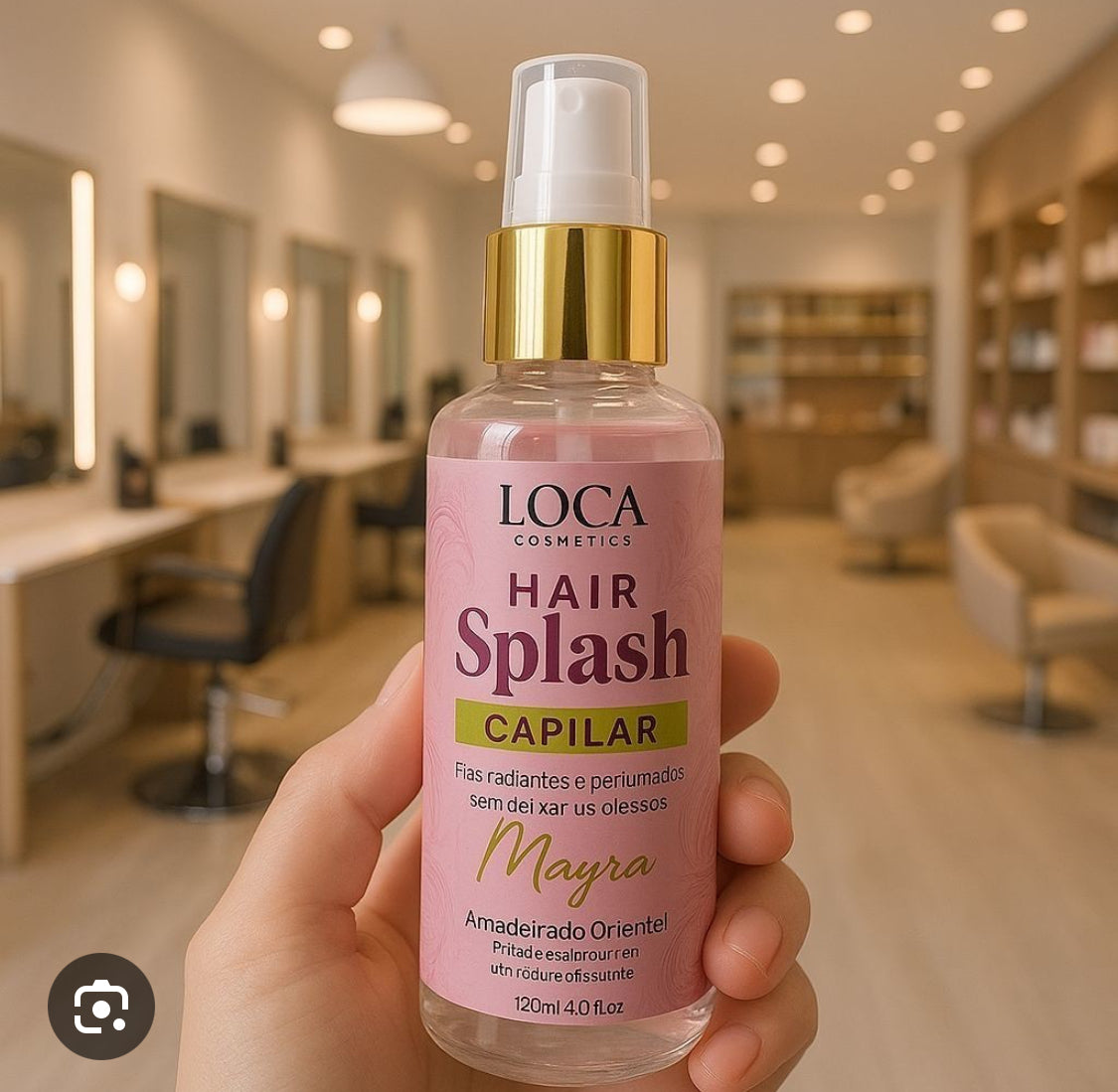 Hair Splash Perfume Capilar LOCA Cosmeticos