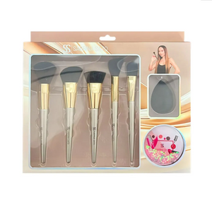 Kit 5 Pinceis SP146 com Esponja - Sabrina Sato