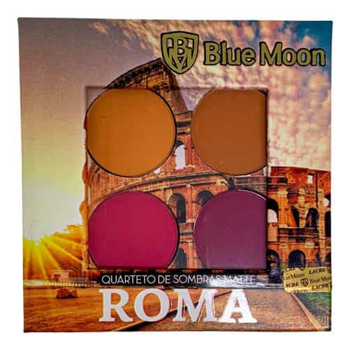 Quarteto de Sombras Matte Roma Blue Moon