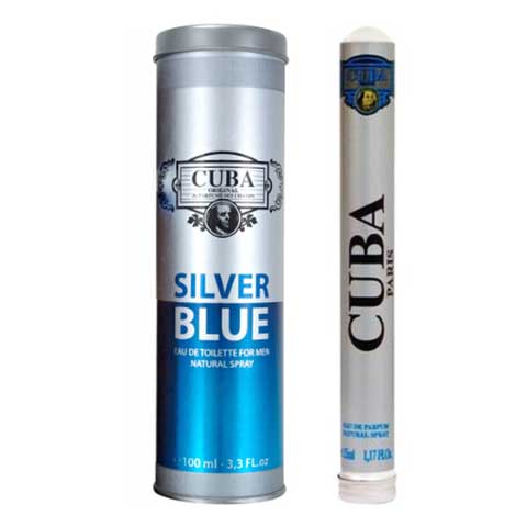 Silver Blue Perfume Masculino by Cuba