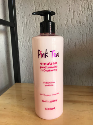 Pink Tea Emulsao Perfumada Hidratante Mahogany